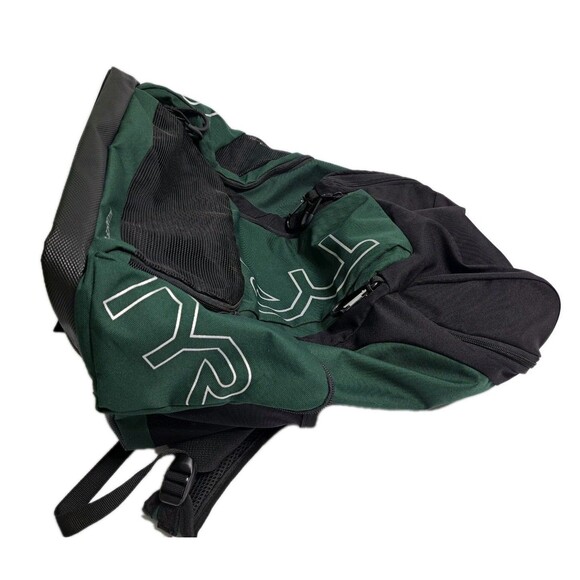 TYR Alliance 45L Swim Bag Backpack Large Green Black - Picture 5 of 10
